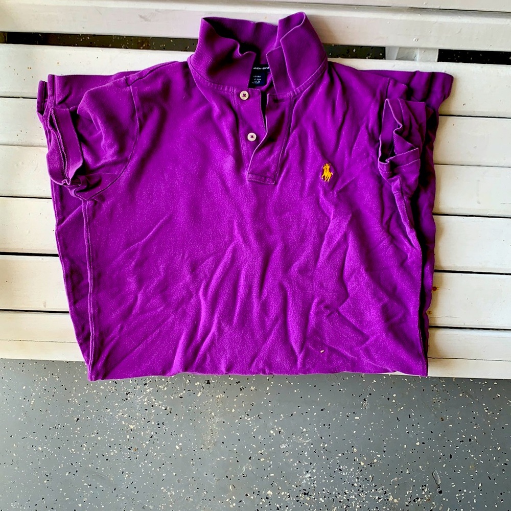 Purple polo dress